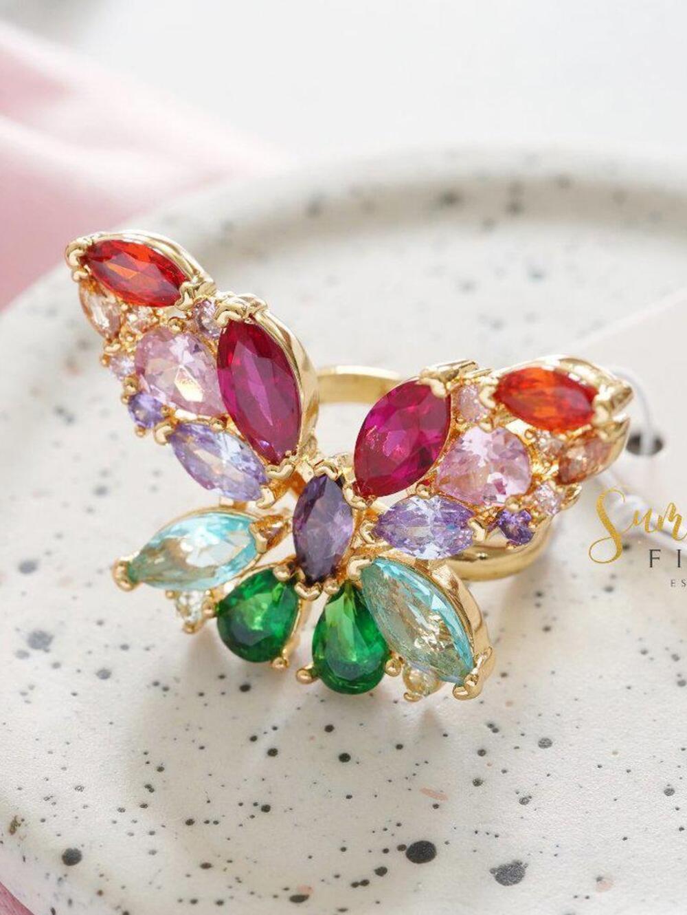 Kate Spade Social Butterfly Statement Ring